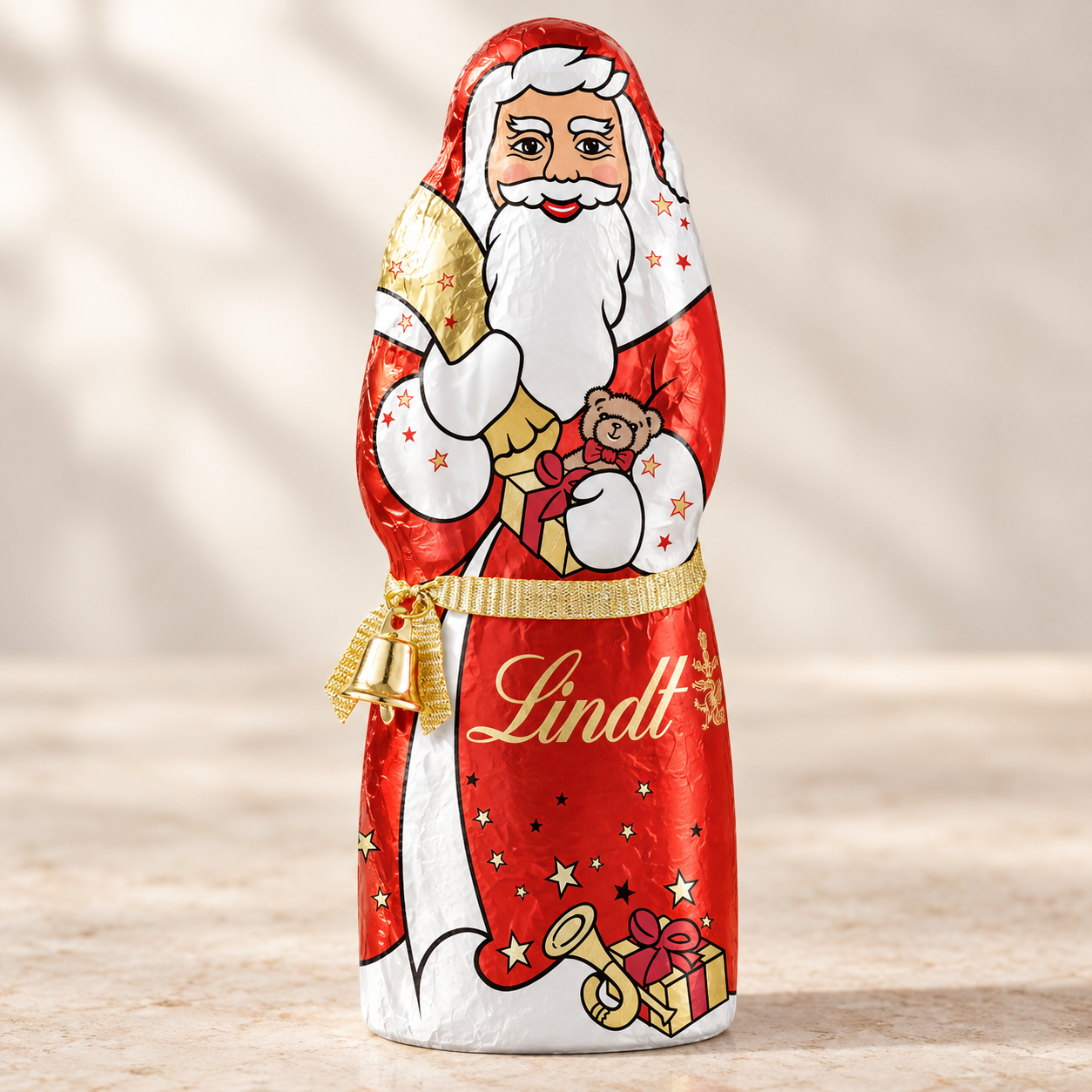 Lindt Weihnachtsmann 200 g, Produktansicht