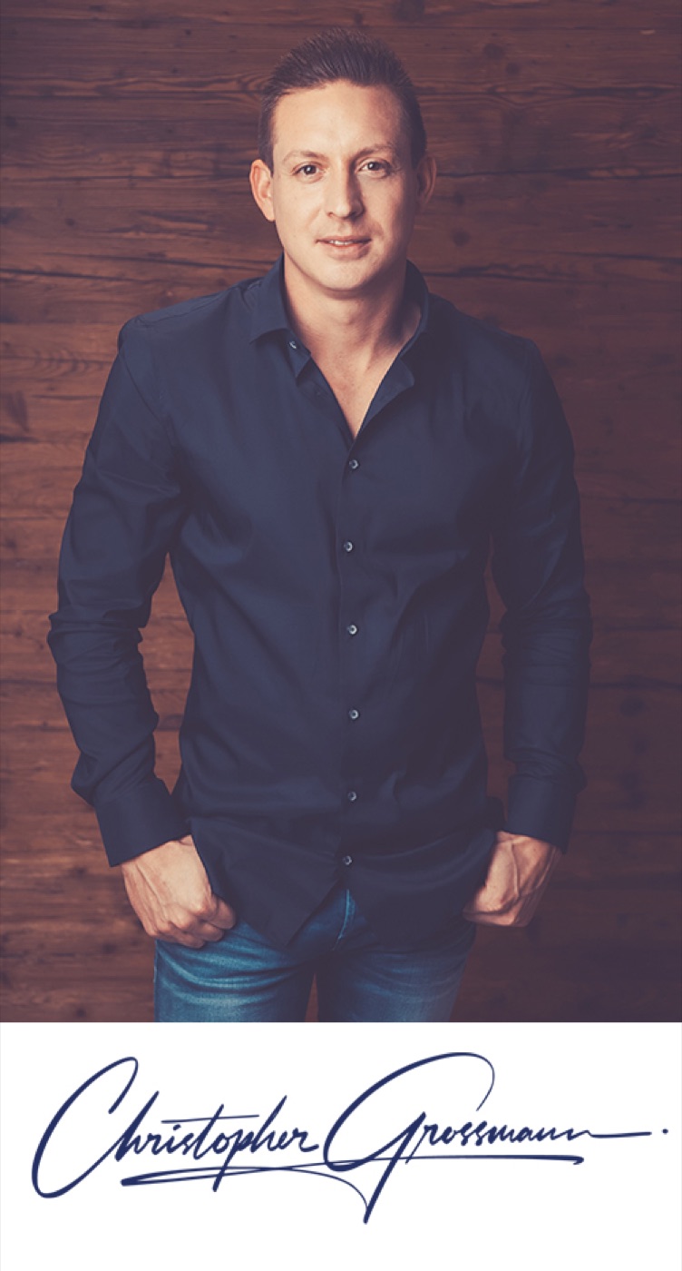 Christopher Grossmann, Inhaber von Getränke Grossmann und Ansprechpartner für Firmenkunden in Frankfurt